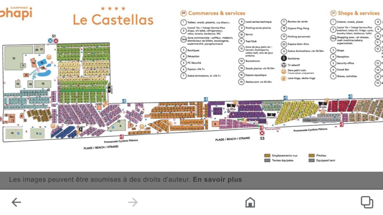 Camping Le Castellas Sète Eksteriør bilde